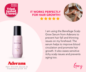 Benefage Scalp Grow β EX V5 - Hair Growth Serum (for gradual hair thinning)